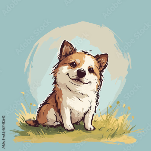 Cute Dog Design Very Cool
