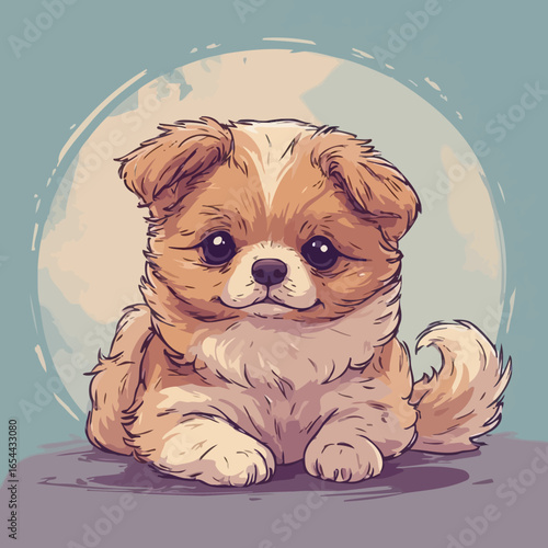 Cute Dog Design Very Cool
