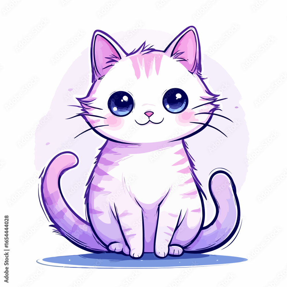 Obraz premium Cute Cat Design Very Cool
