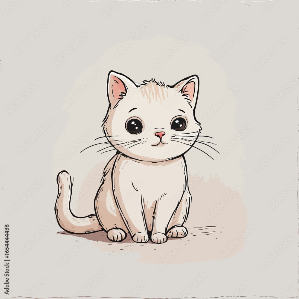 Obraz premium Cute Cat Design Very Cool