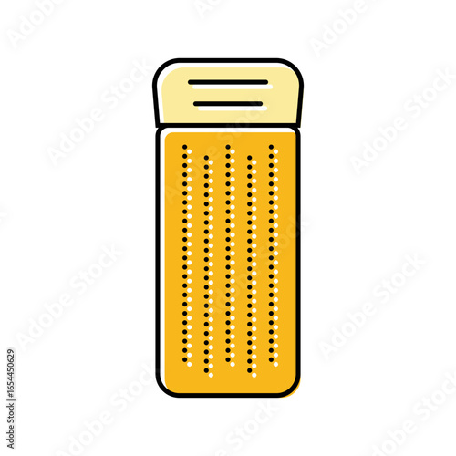 sleeping pad ultralight trekking color icon vector illustration