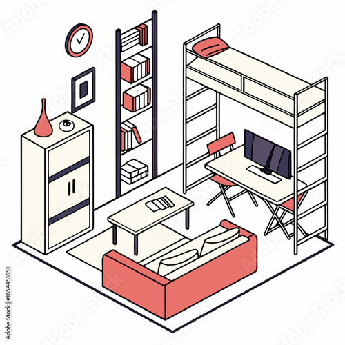 vector illustration of a house