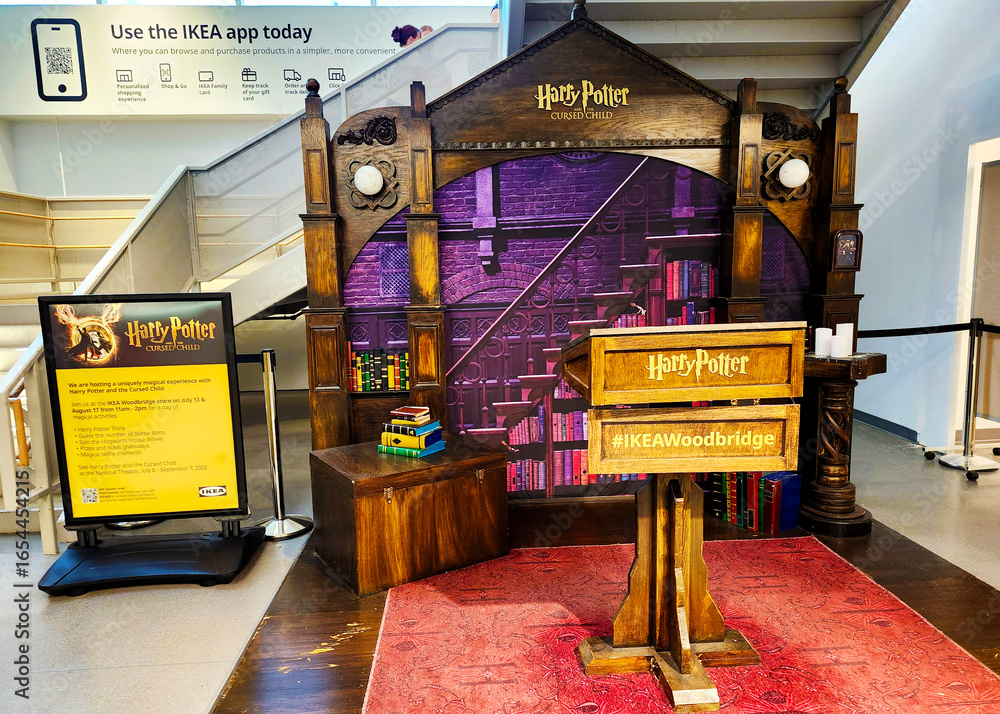 Naklejka premium IKEA furniture retailer store in Woodbridge, Virginia, USA