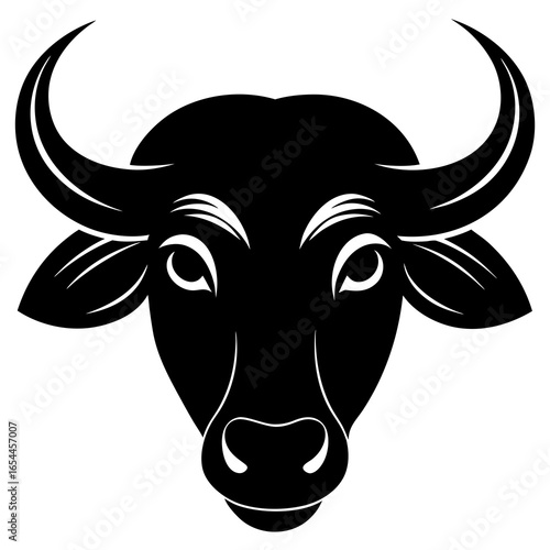 cow head vector