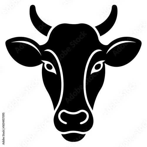 funny cow isolated