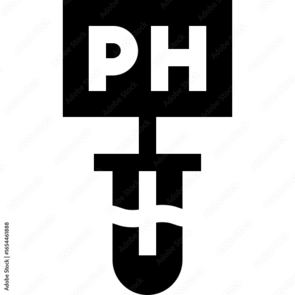 Obraz premium pH test for science concepts