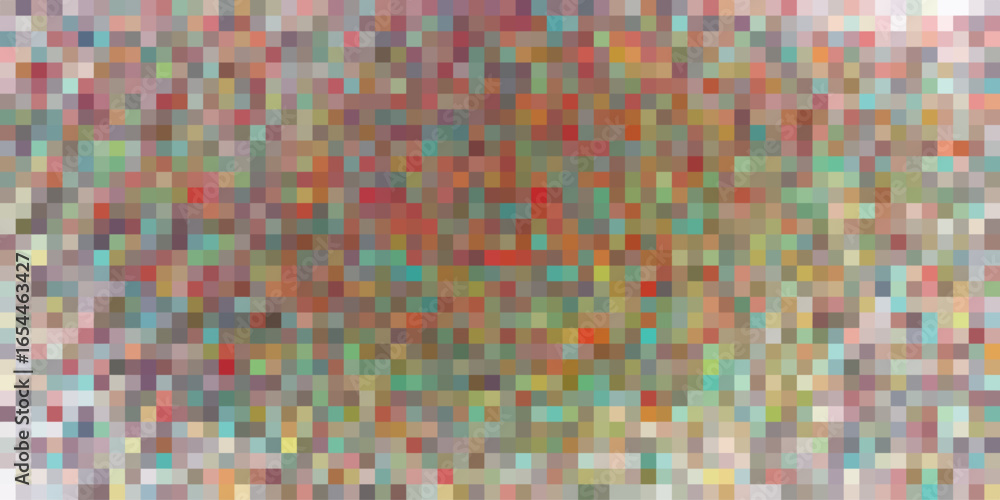 Fototapeta premium Abstract pixelated art a mosaic of colors and textures in a modern digital composition for creative design purposes