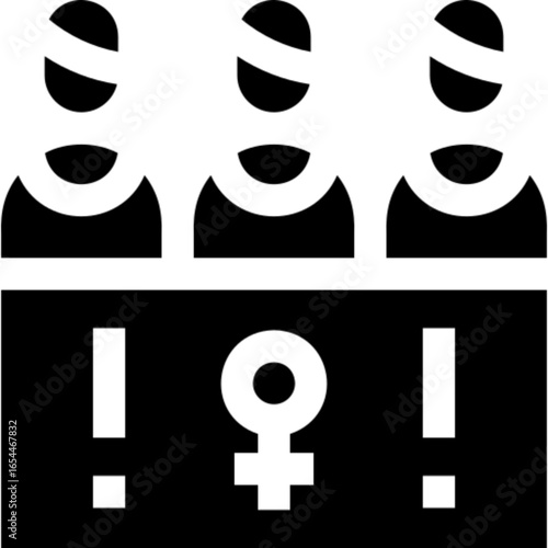 Protest concept with sign