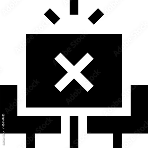 Protest concept with sign