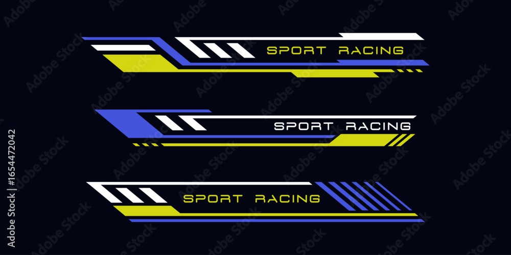 Fototapeta premium livery sport racing design