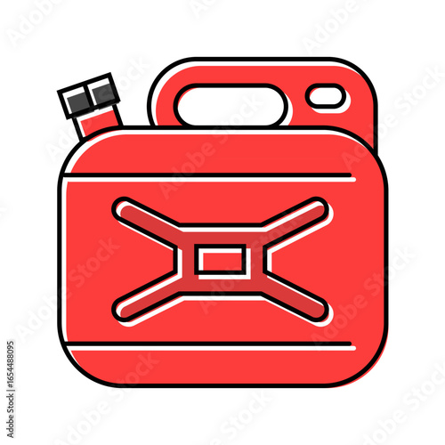 wall mounted tire rack garage color icon vector illustration
