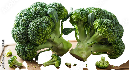 broccoli isolated on white background