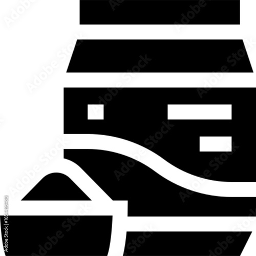 Potato Starch Vector Icon