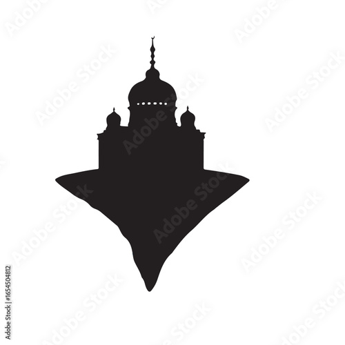 taj mahal vector