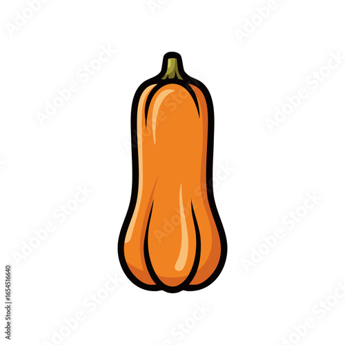 Vibrant butternut squash ready for autumn harvest cooking and healthy eating