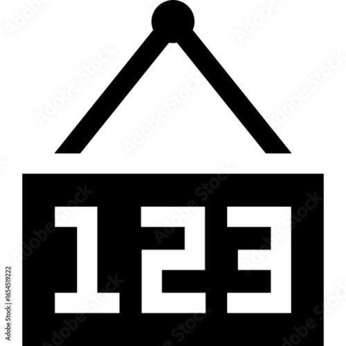 Numbers 123 Icon