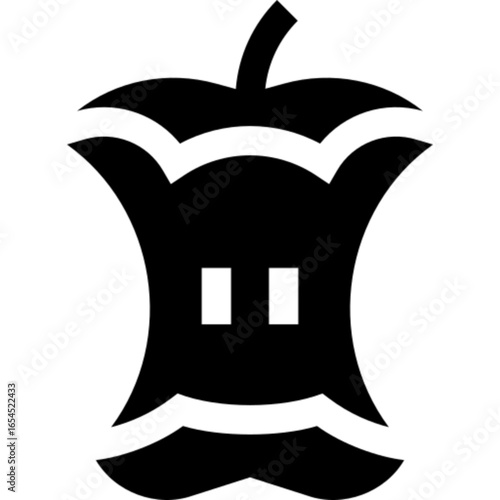 Apple Core Waste Organic