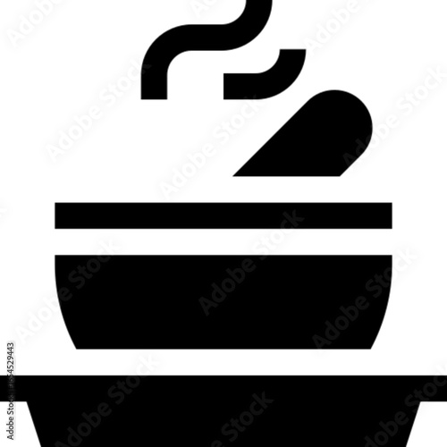 Hot Soup Broth Bowl
