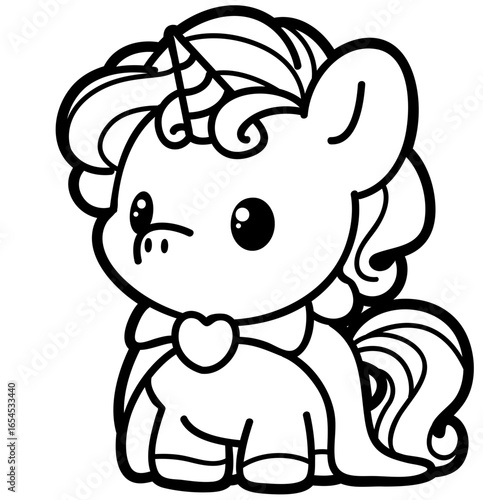 cute wizard unicorn - layered cut file - fantasy clip art