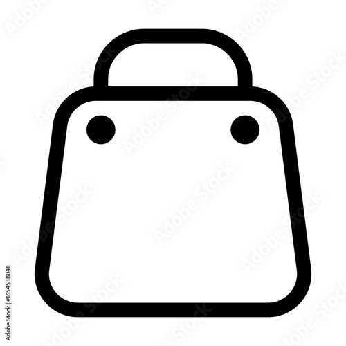 Bag outline icon