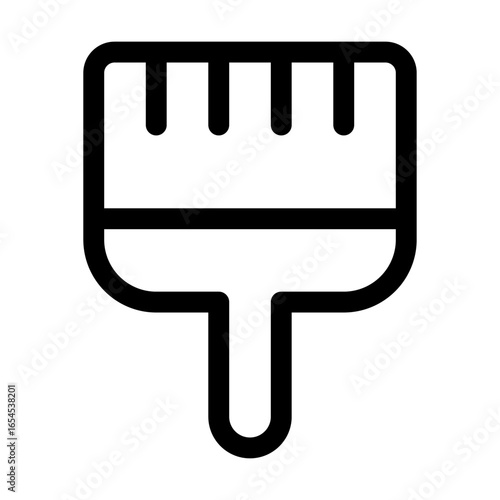 Brush outline icon