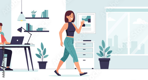 Encouraging workplace movement for a healthier, active professional lifestyle