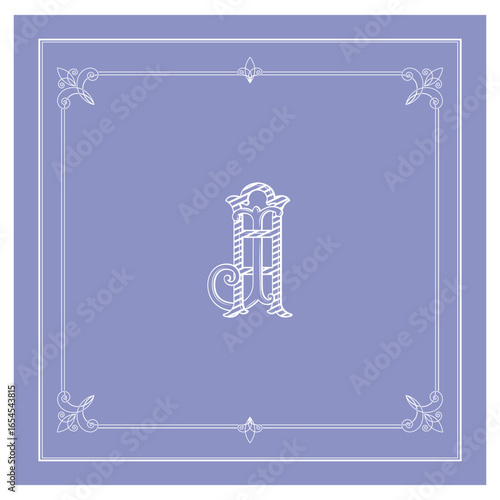 JA, AJ, logo JA, Letter JA,  Monogram JA,Wedding Monogram, Wedding Logo, Logo Design , Monogram Vintage