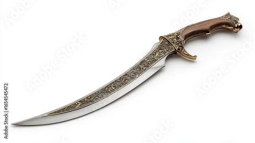 Wallpaper Mural scimitar on white background Torontodigital.ca