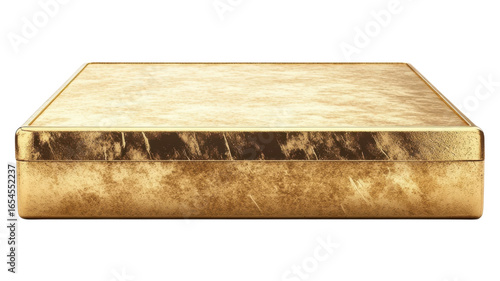 Elegant gold transparent design on a smooth textured surface for modern decor