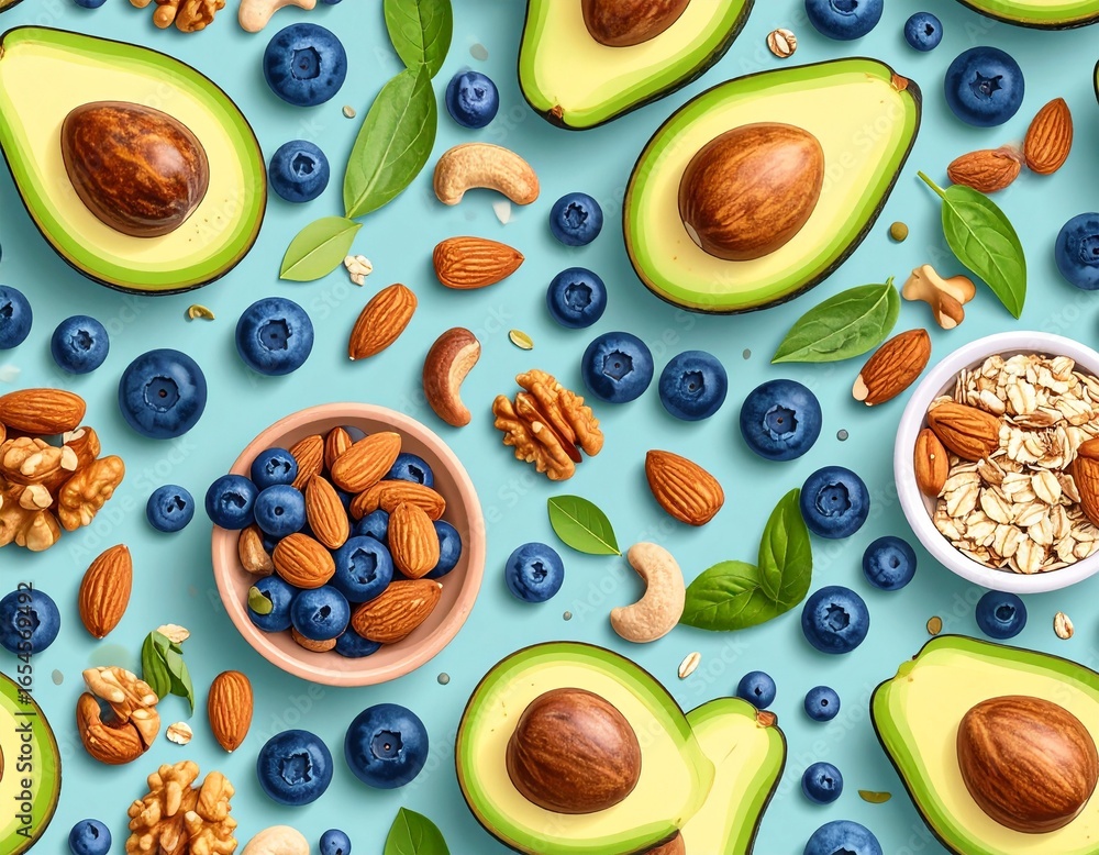seamless background with fruit seamless background with fruit