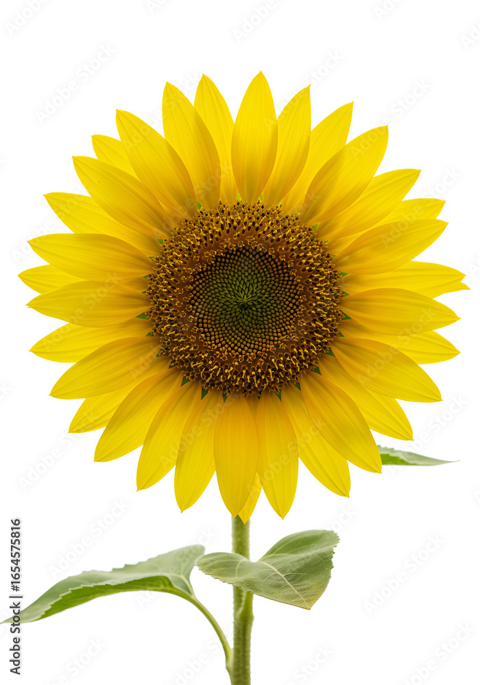 Fototapeta premium Large flowers Sunflower, yellow September campaign.