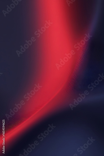 Tech Style High-Resolution Gradient in Infrared Red to Navy, AI