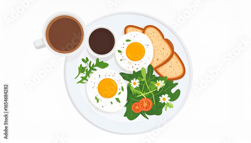 Gourmet Brunch Plate