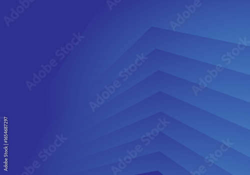 Modern dark blue abstract background with diagonal shapes. Gradient blue background.