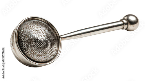 Stainless Steel Tea Infuser background isolated on a Transparent background, PNG file.