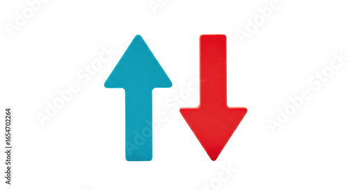 Free Download Isolated Arrows Up and Down - GFXLoad