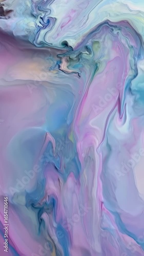 Abstract Fluid Art: Swirling Colors, Dynamic Motion, Artistic Texture