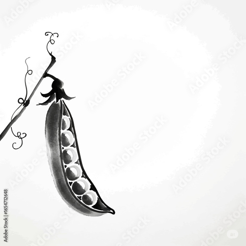 A Single, Perfect Pea Pod