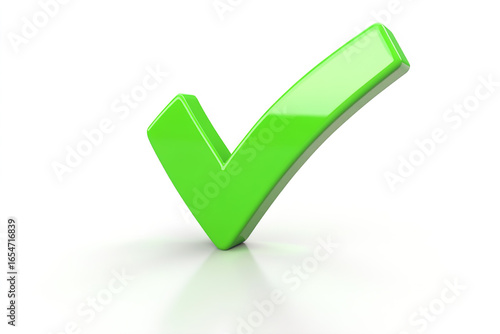 green checkmark check mark icon checklist flat web app logo website ui design right tick ok illustration