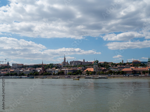 Canvas Print budapest and the danube river