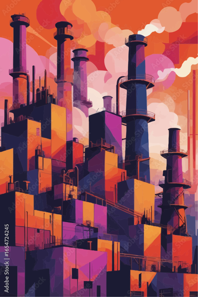 Obraz premium abstract industrial background
