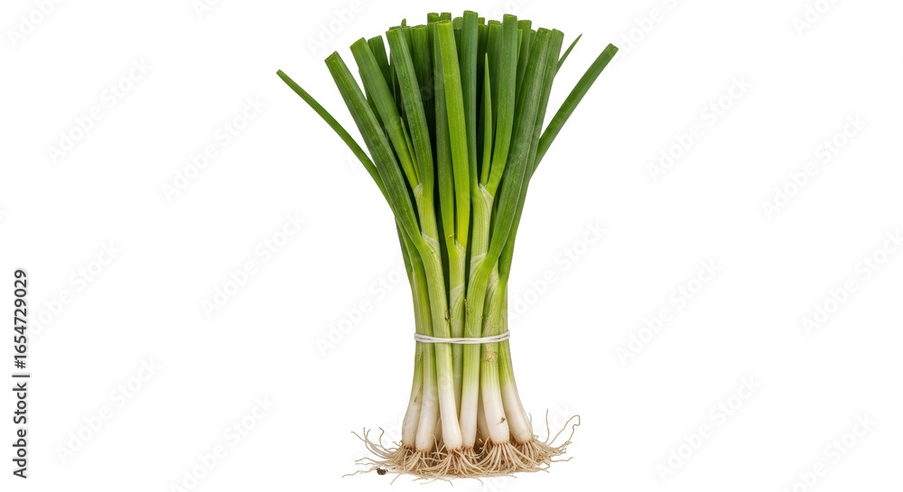 Obraz premium Isolated green onion