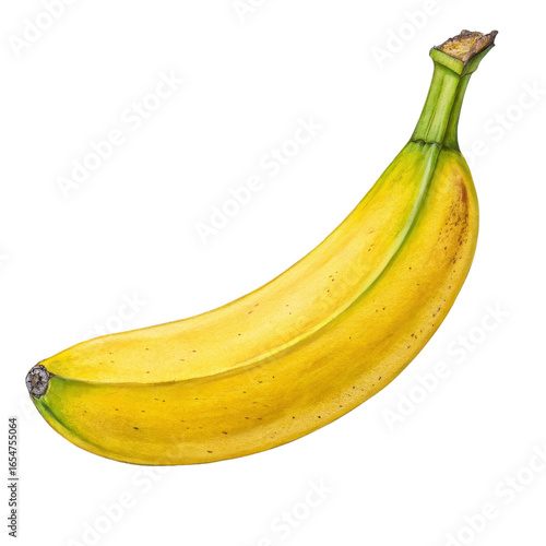 Hand-Drawn Banana Illustrat...