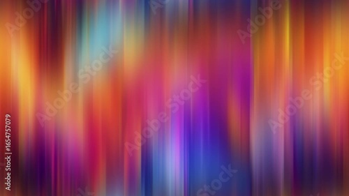 Abstract background video with colorful vertical stripes flowing across the screen