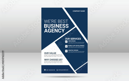 Corporate Business Company Flyer Design Template