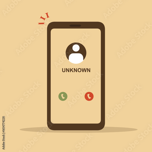 design about unknown phone calls