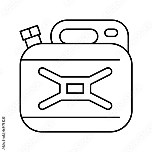 wall mounted tire rack garage line icon vector illustration