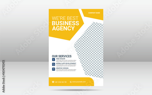 Corporate Business Company Flyer Design Template