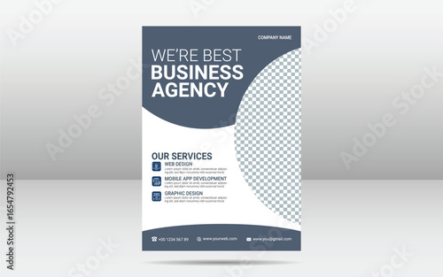 Corporate Business Company Flyer Design Template
