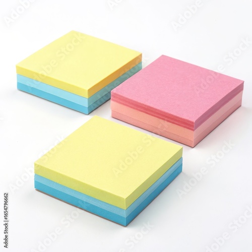 Colorful Note Pads Stacked ...
